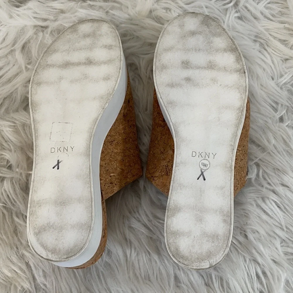 DKNY Carli Fabric Open Toe Casual Slide Sandals - Picture 10 of 11